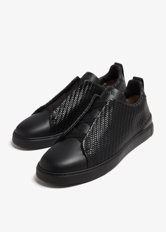 Zegna
leather low top sneakers